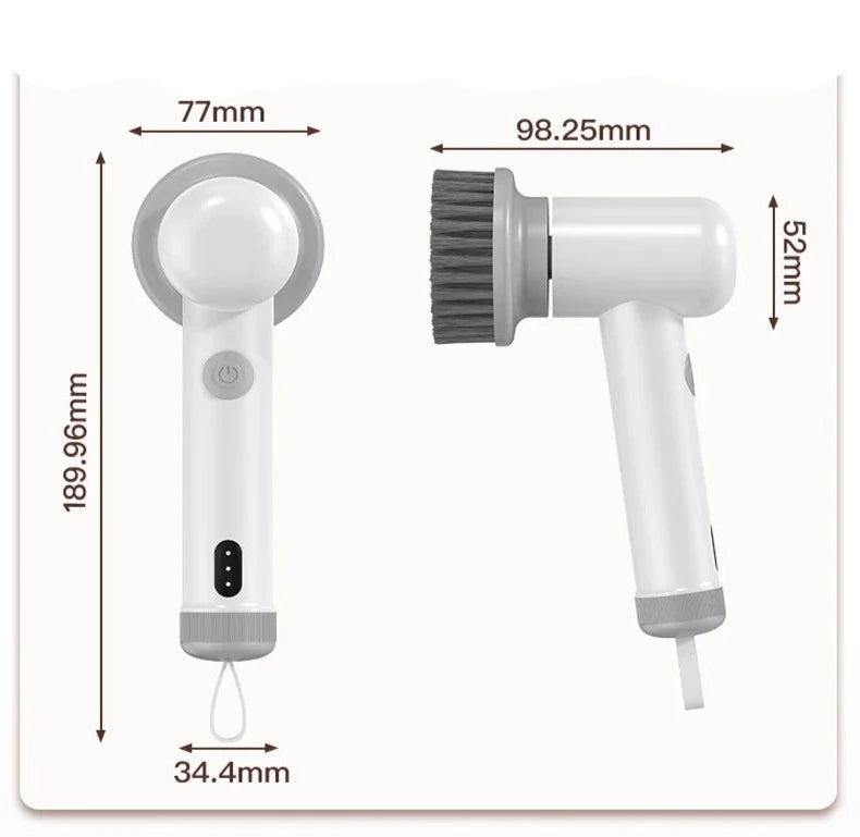 Escova de Limpeza Elétrica sem fio